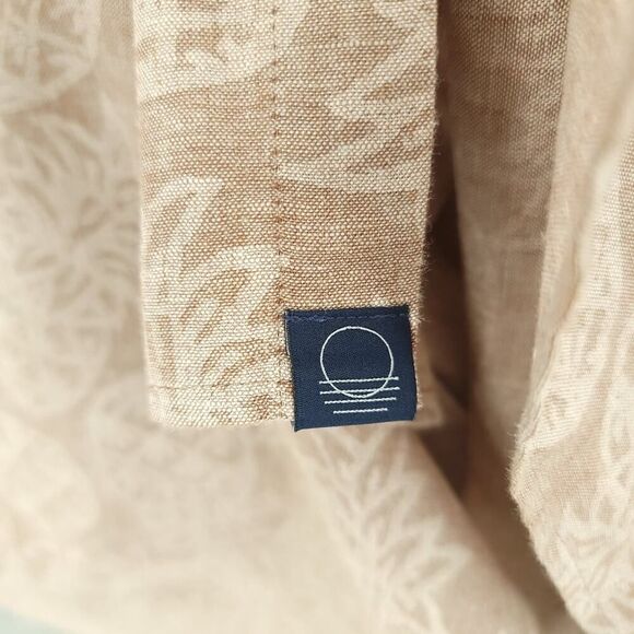 Eventide Pineapple Print Linen Cotton Shirt XL - Picture 8 of 11